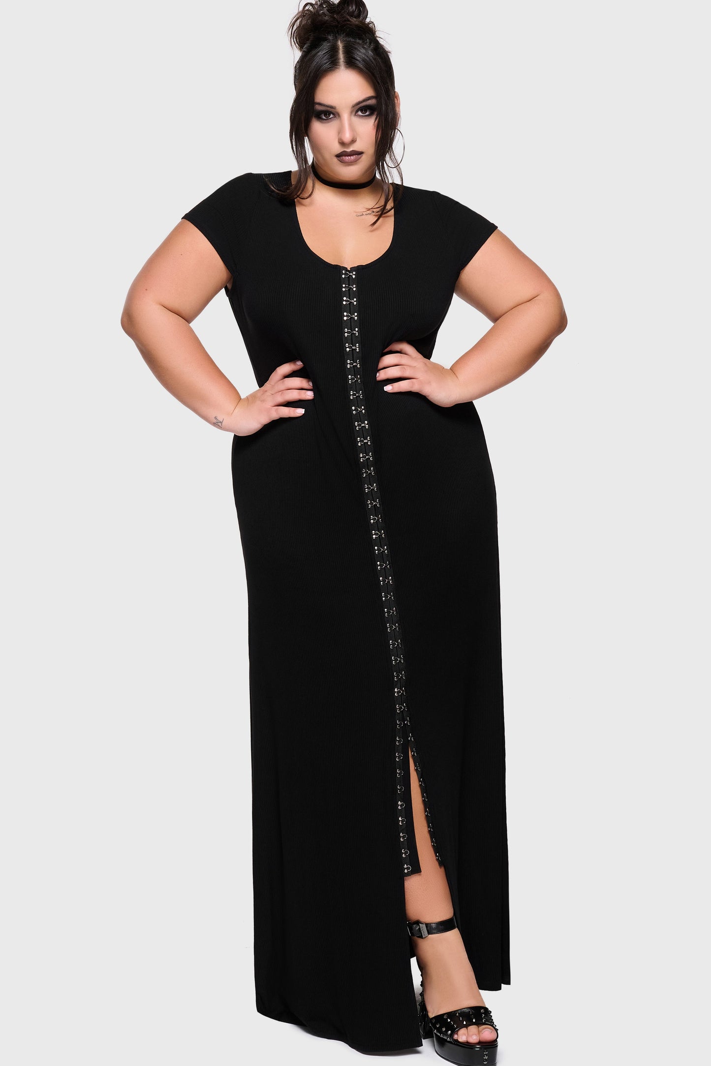 Chapel Blessing Hook & Eye Maxi Dress