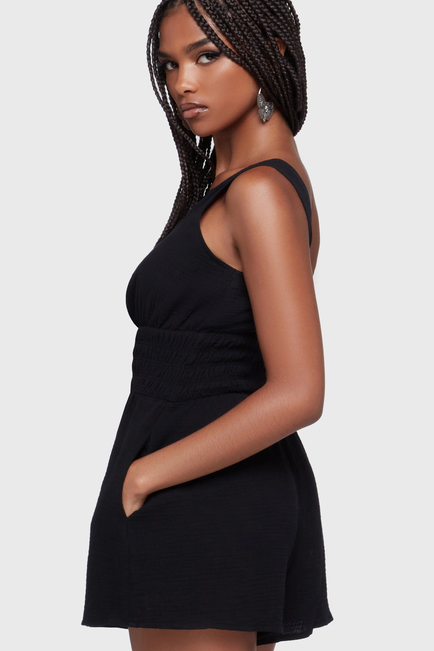 Dark Fern Playsuit