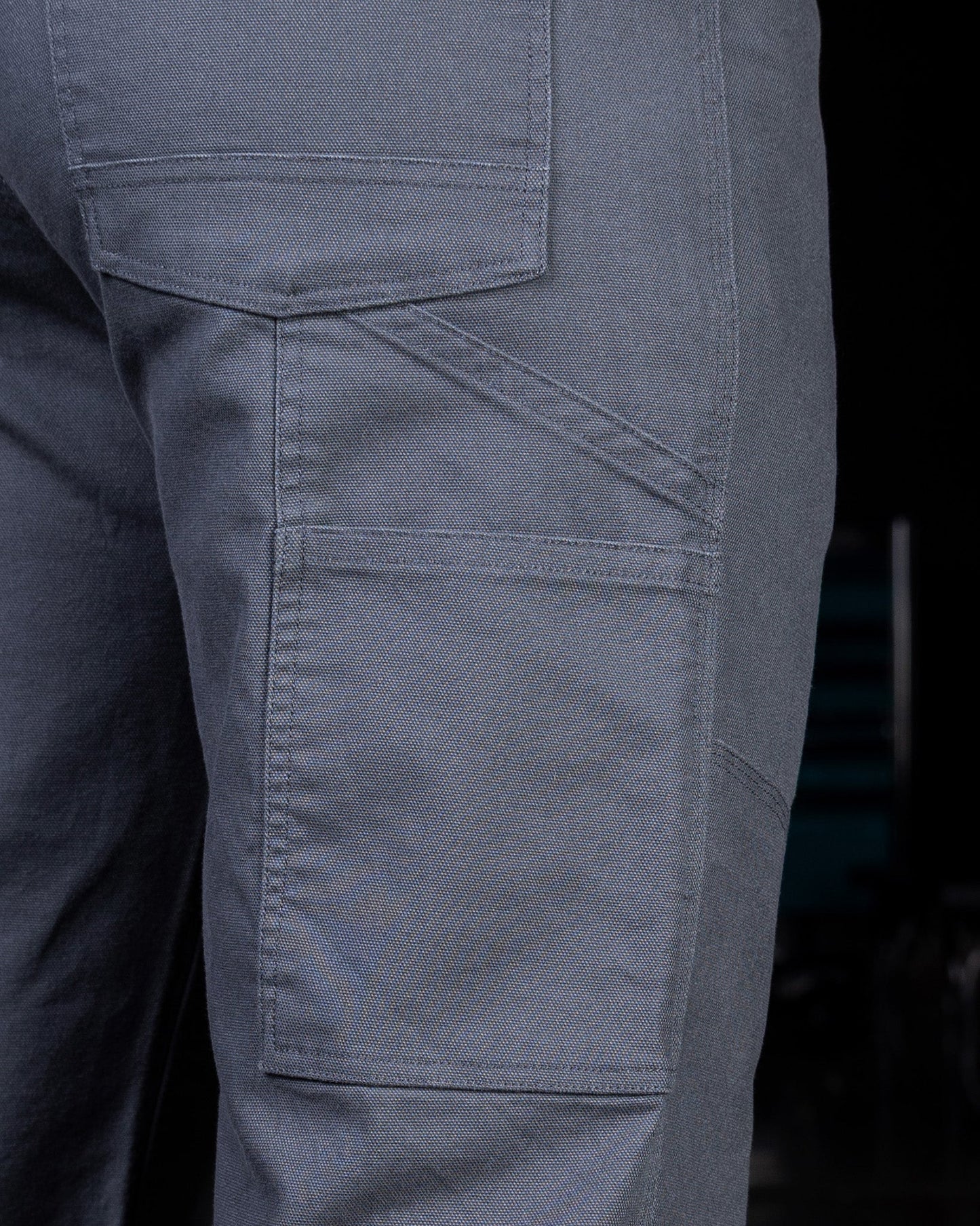 Canvas Work Pants - Gray
