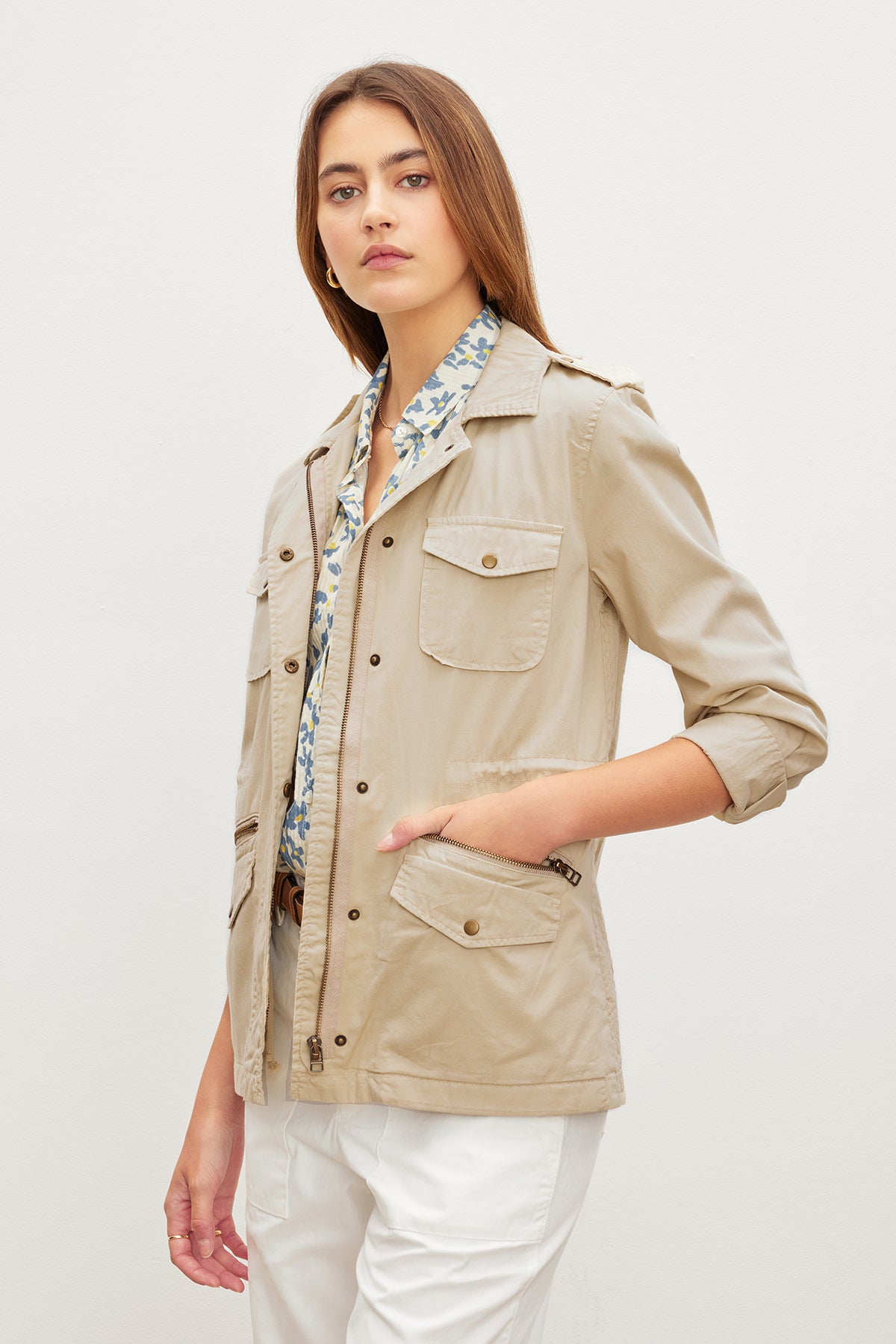 RUBY LIGHT-WEIGHT ARMY JACKET