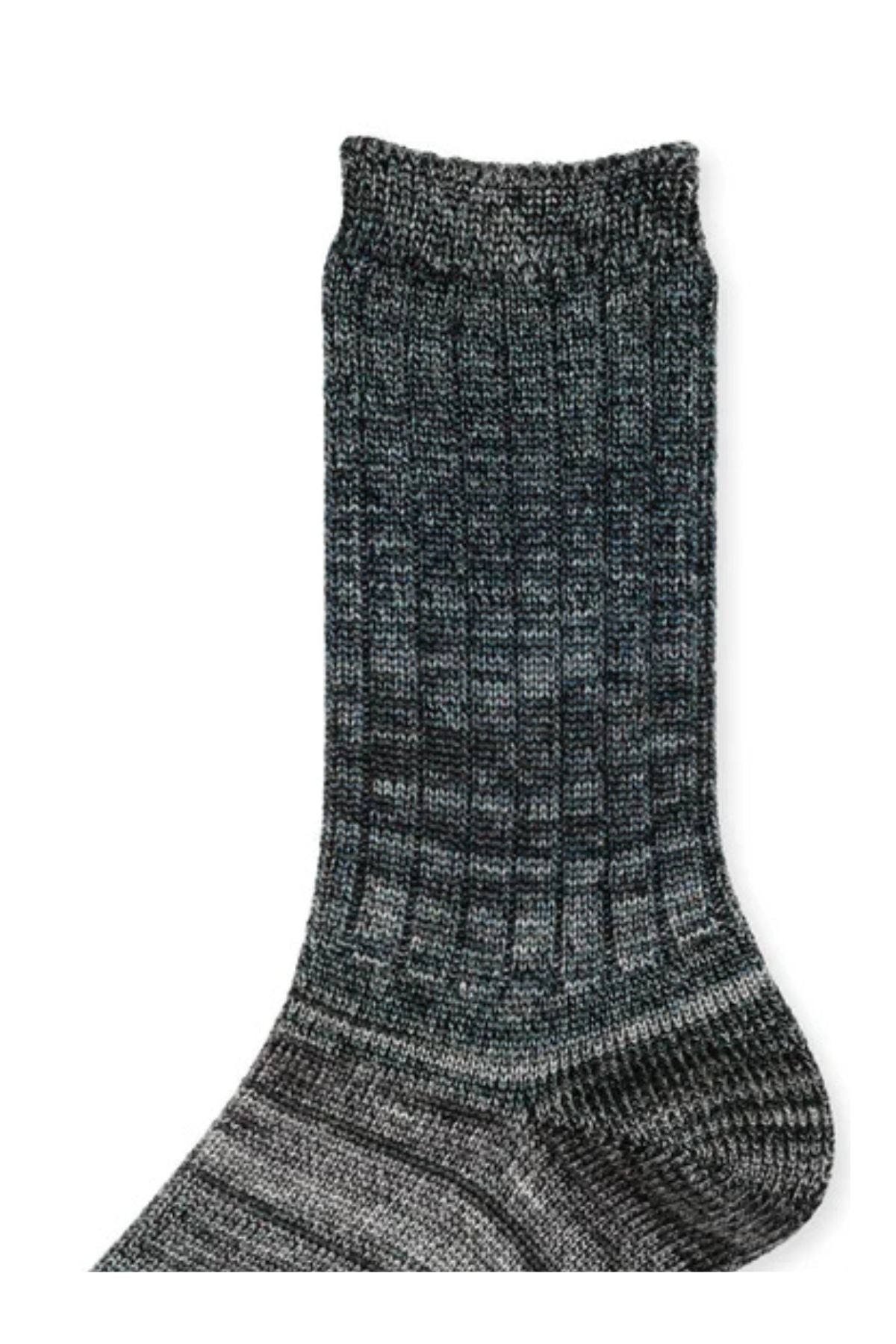 COSMIC SPACE DYE MEN'S CREW SOCKS BY HANSEL FROM BASEL