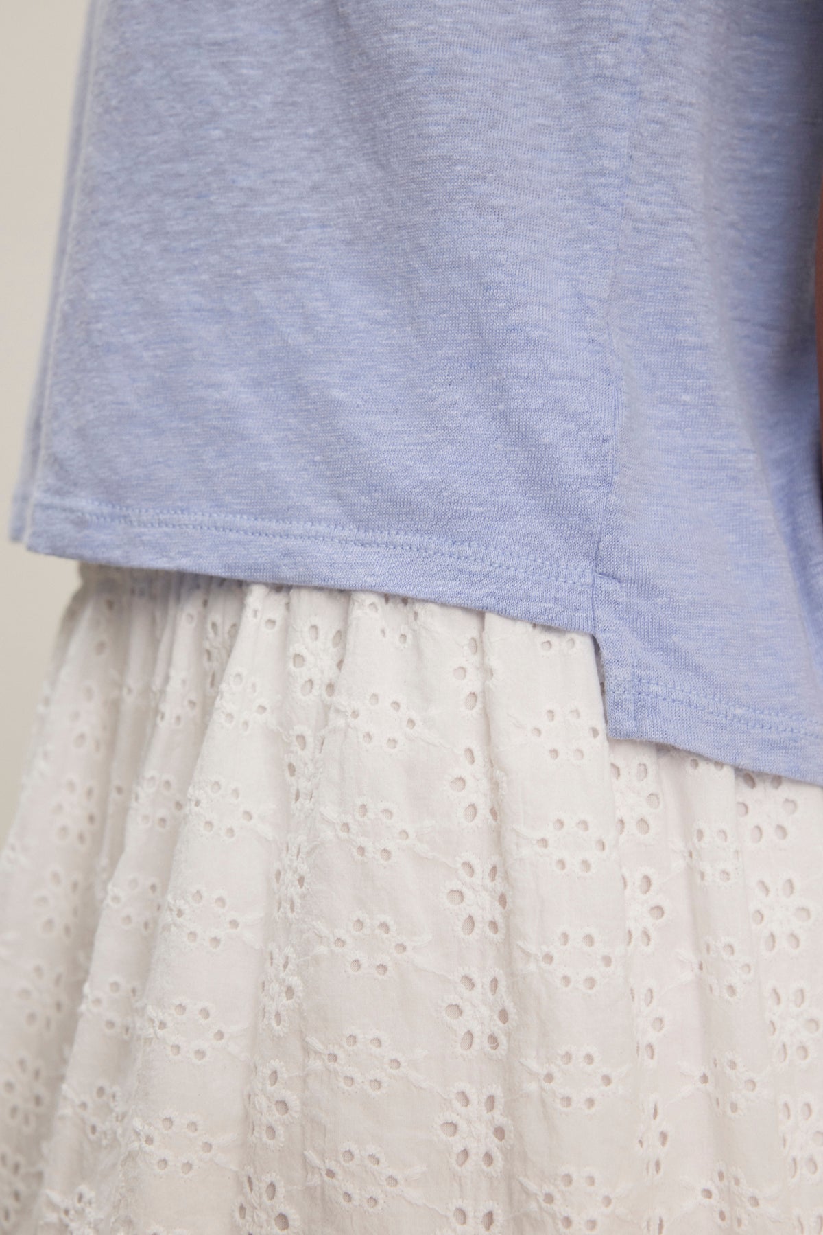 CASEY LINEN KNIT TEE