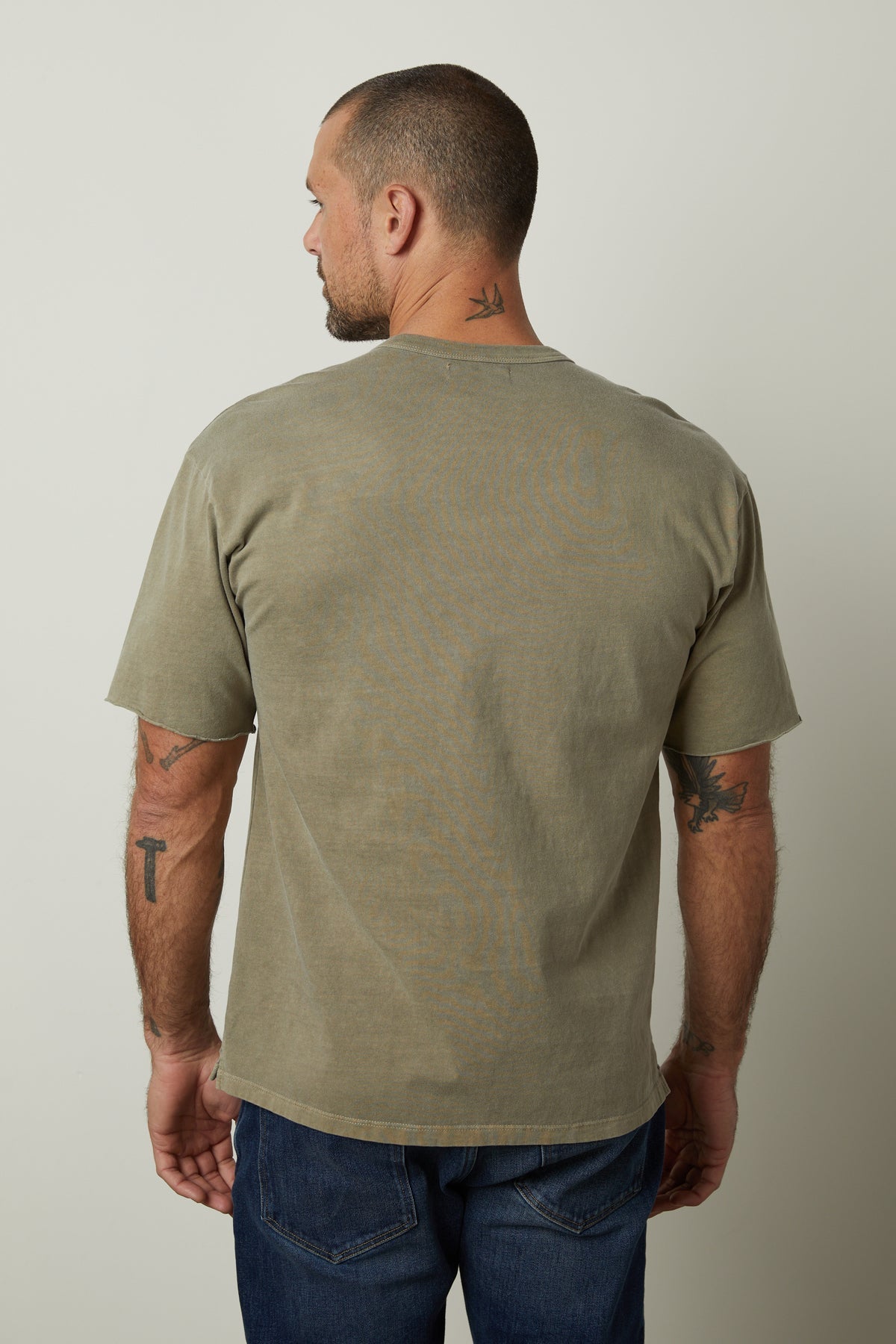 NEPTUNE CREW NECK POCKET TEE