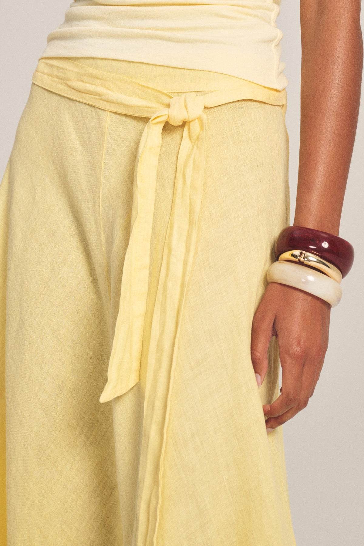 MALINA LINEN SKIRT