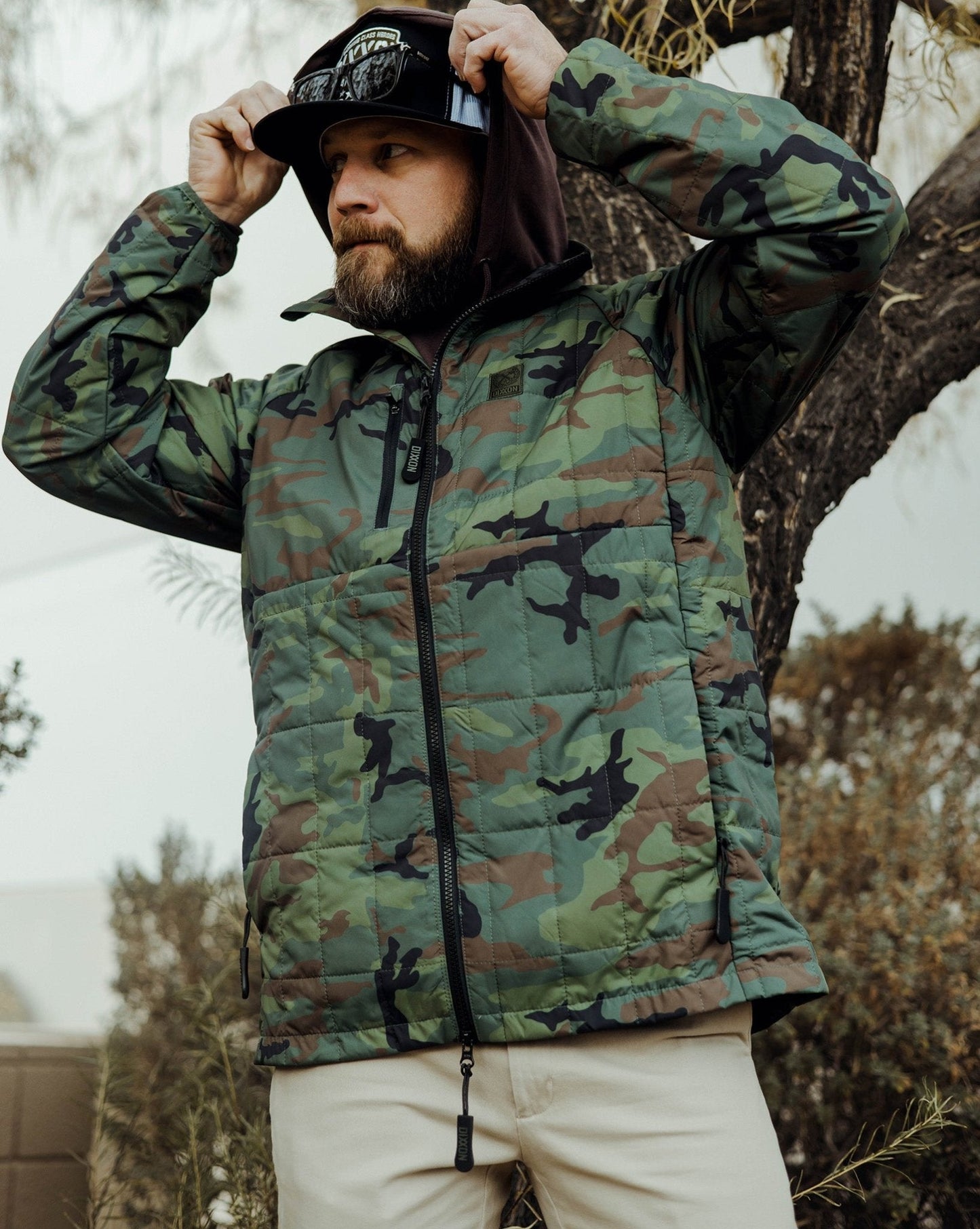 Nomad Puffer Jacket - Camo