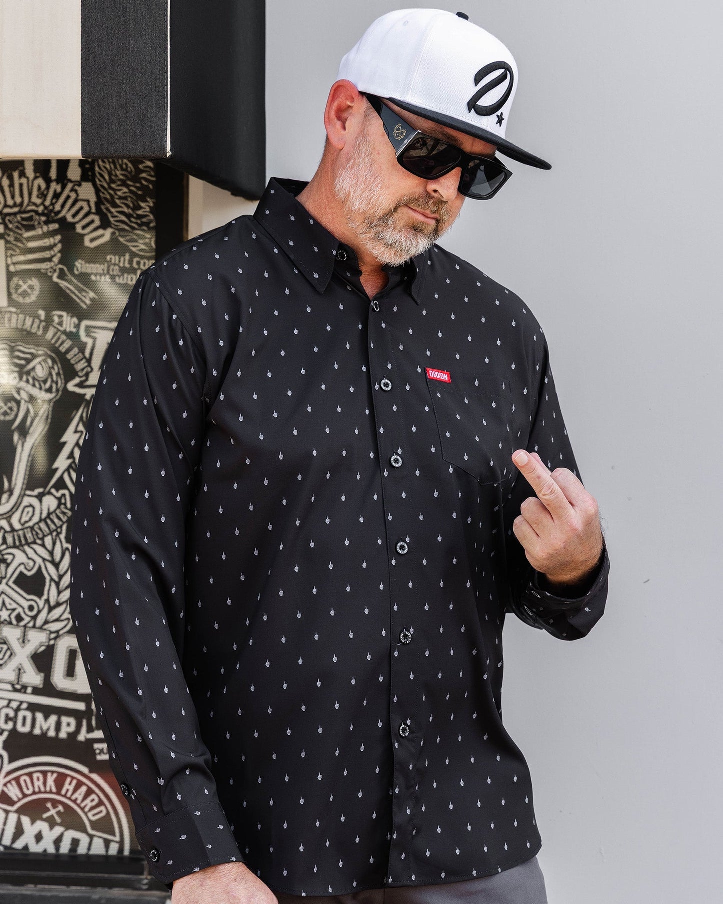 Old Hoss Long Sleeve Party Shirt