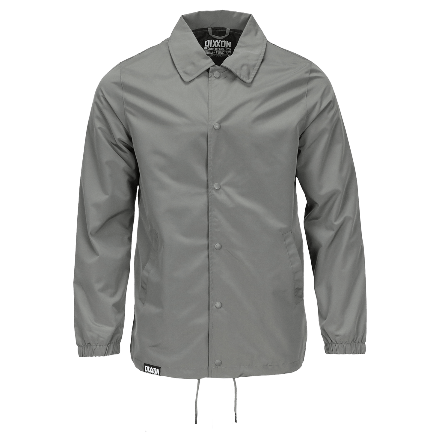 Plain Coaches Jacket - Gray