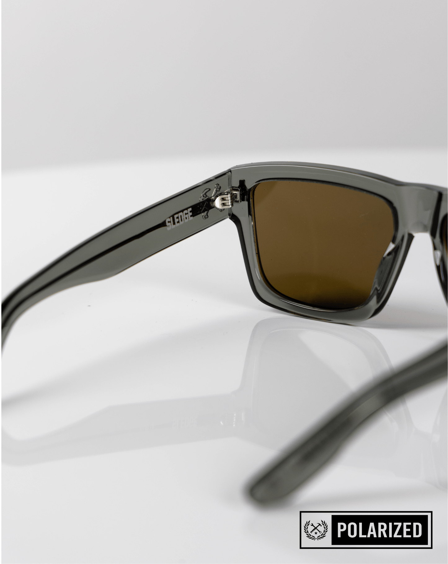 Sledge Sunglasses - Grey Smoke & Bronze Polarized