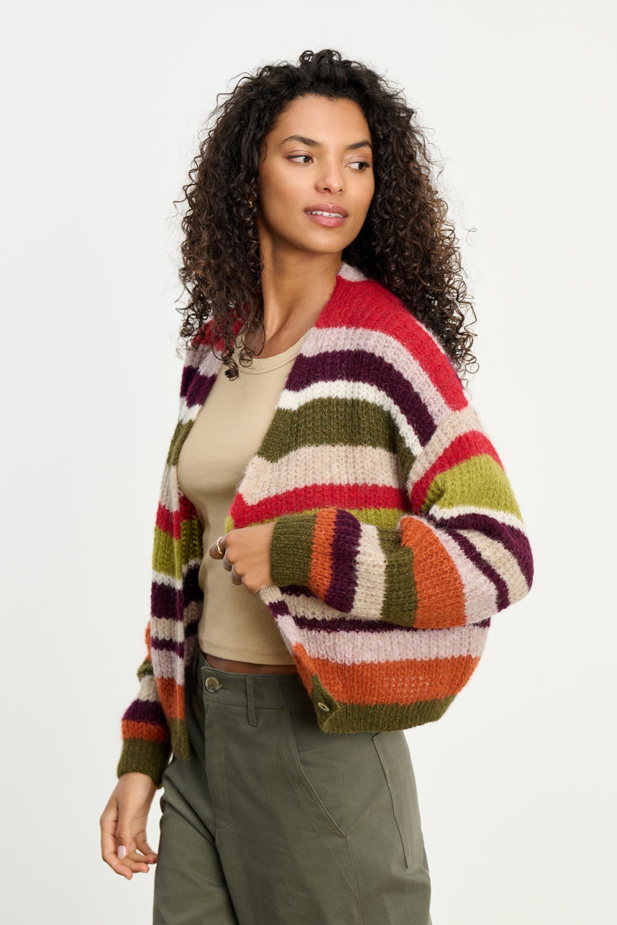 RANYA ALPACA CARDIGAN