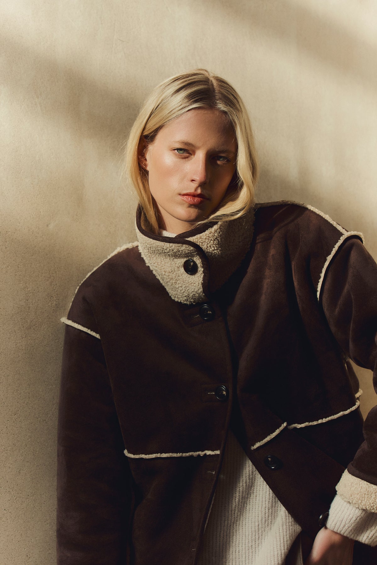 SHONA SHERPA REVERSIBLE JACKET