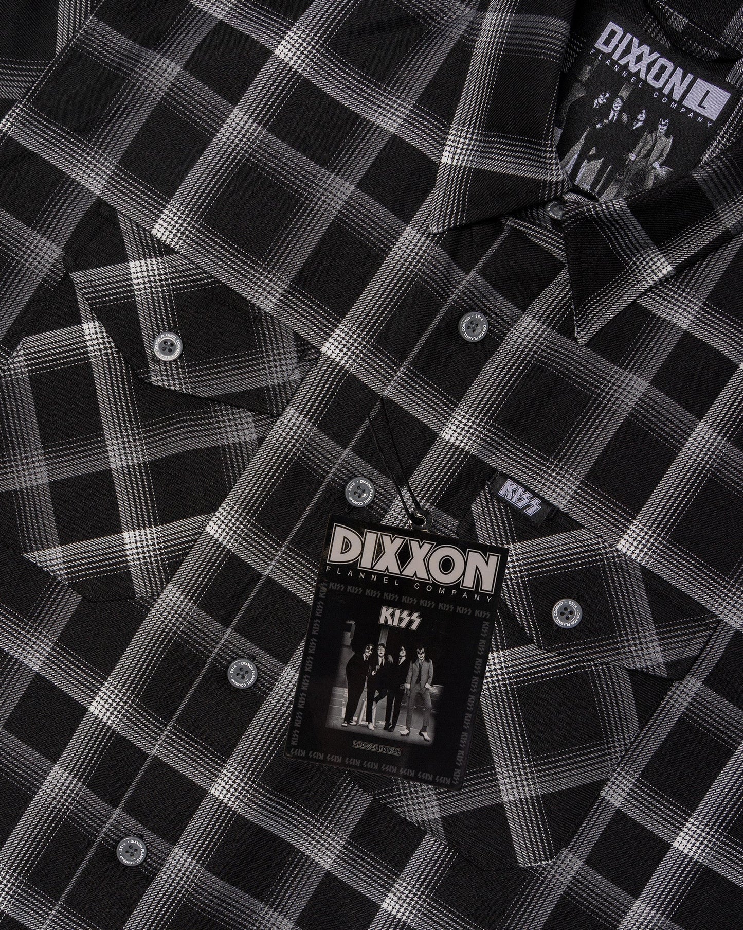 Women's KISS Dressed To Kill Flannel