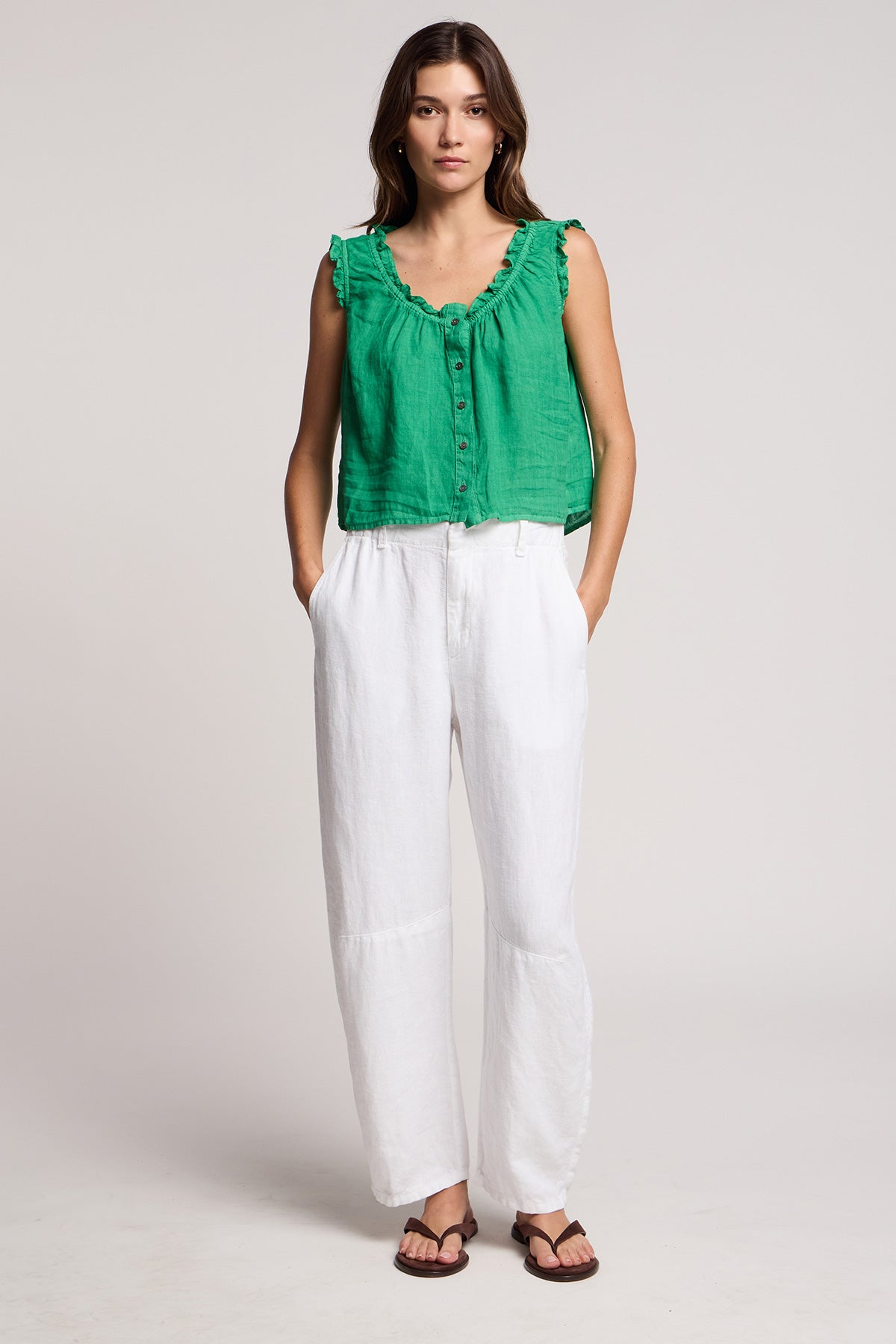 TANA LINEN TOP