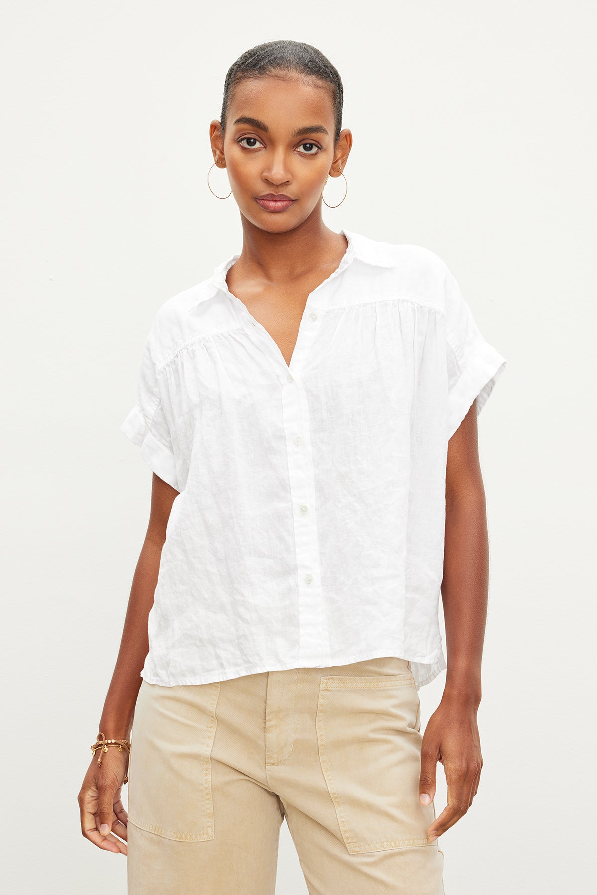 ARIA LINEN TOP