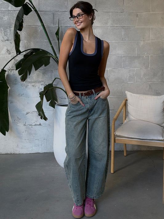 FREE PEOPLE Longer Days Tank