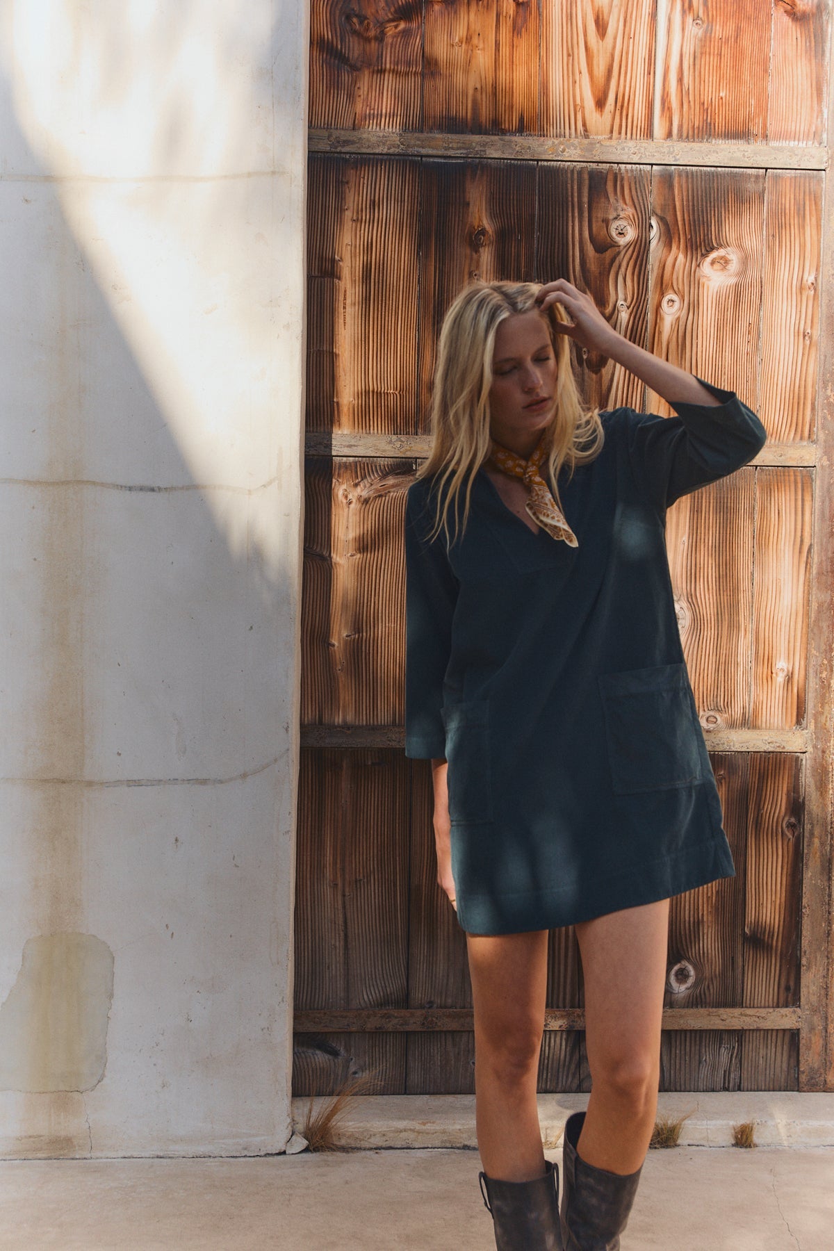 ELKE CORDUROY DRESS