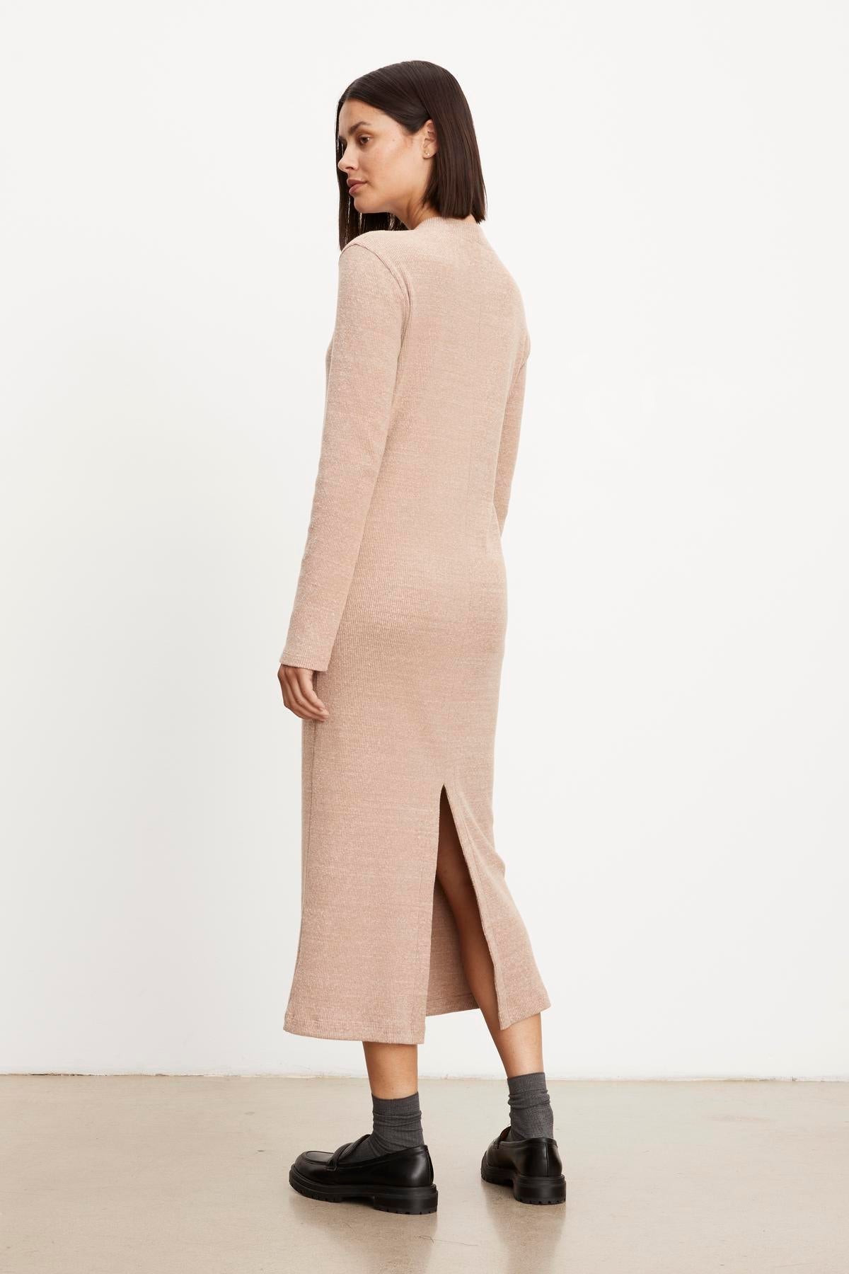 BRAY BRUSHED RIB DRESS