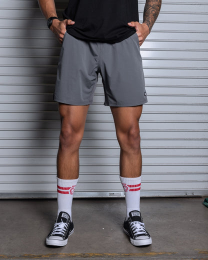 7" Gym Shorts - Charcoal