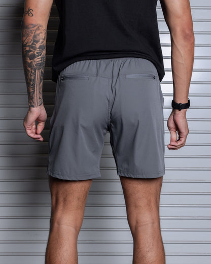 7" Gym Shorts - Charcoal