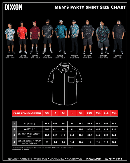 702 Long Sleeve Party Shirt