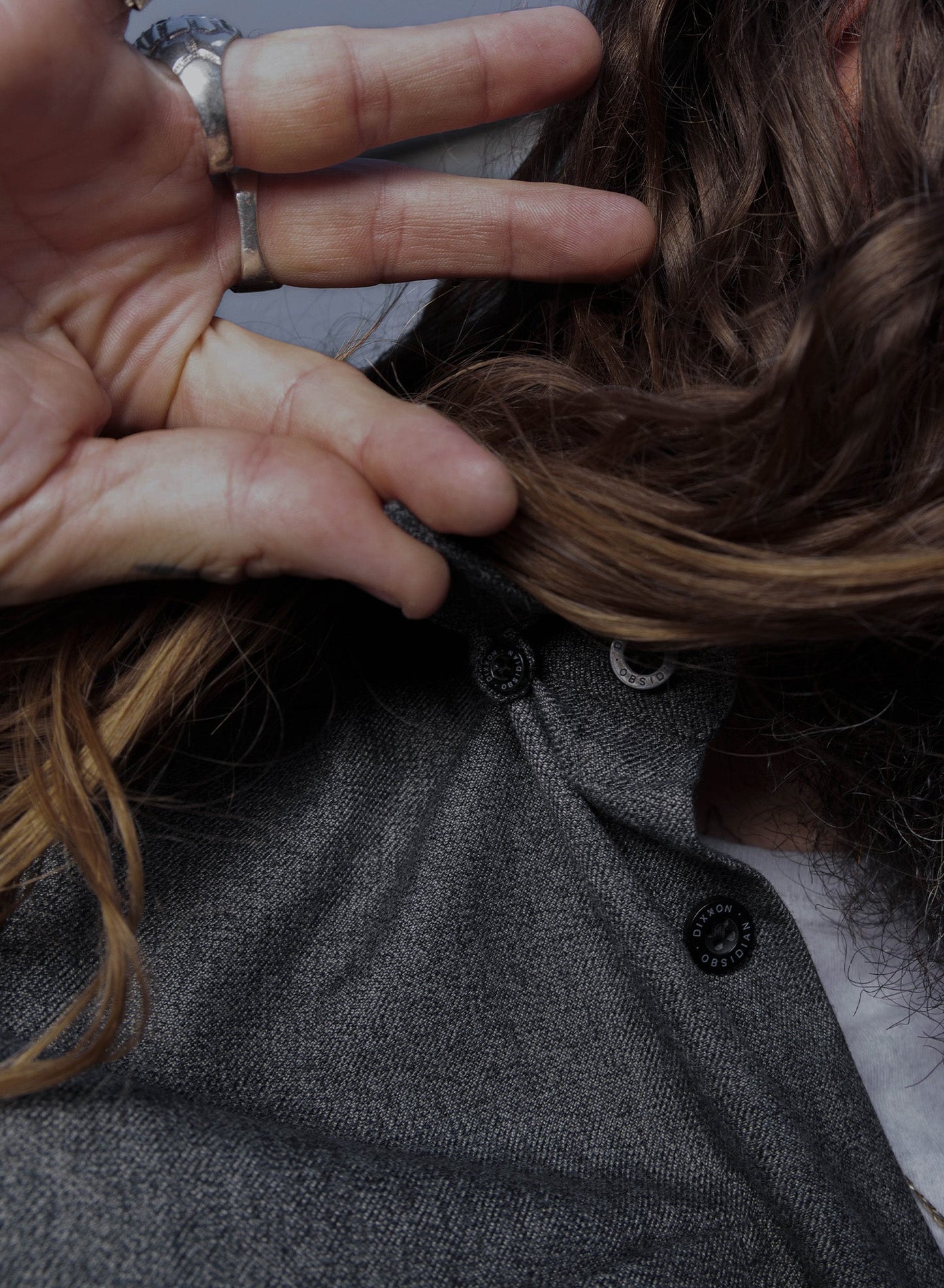 Obsidian Short Sleeve Flannel