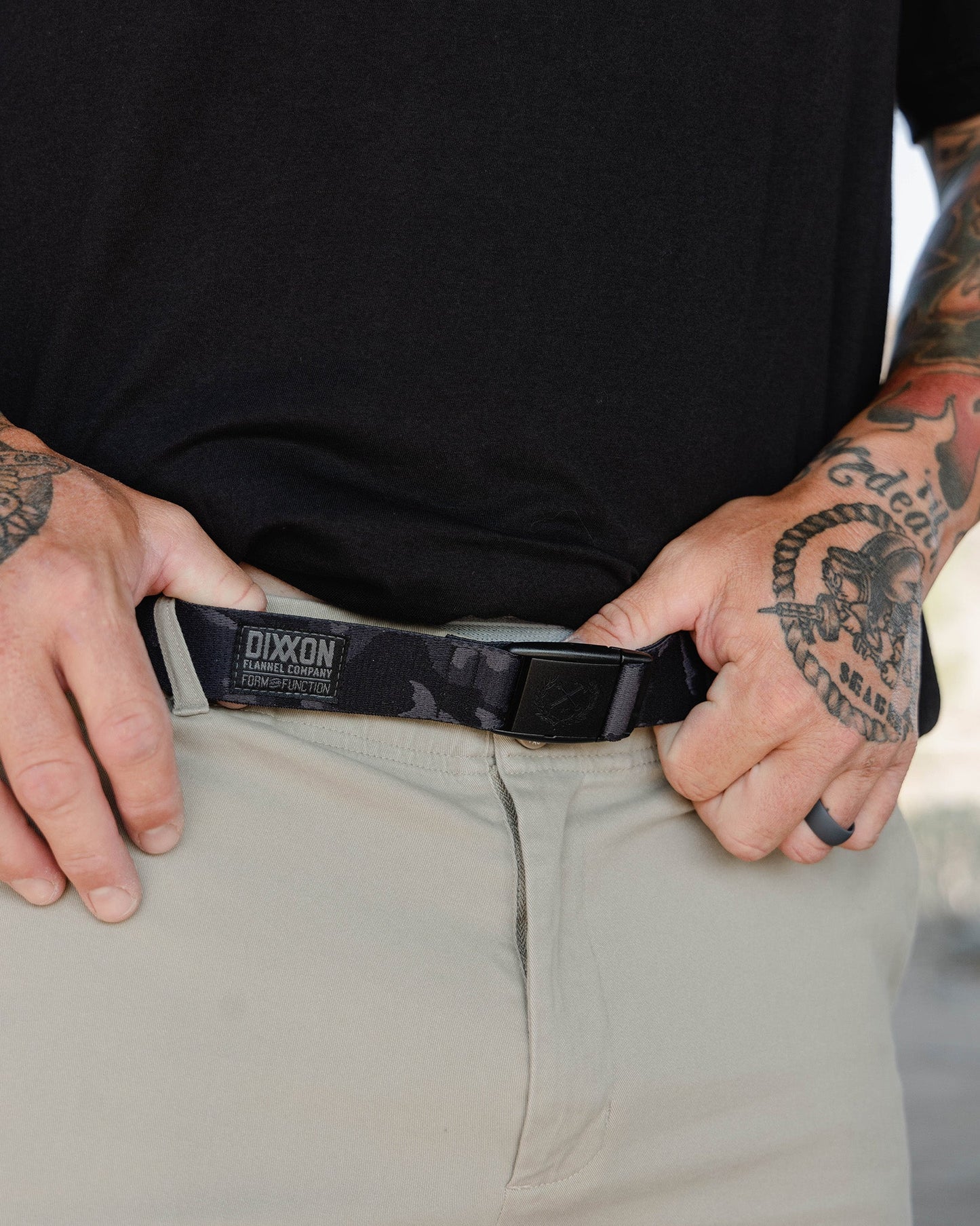 Slim Elastic Stretch Belt
