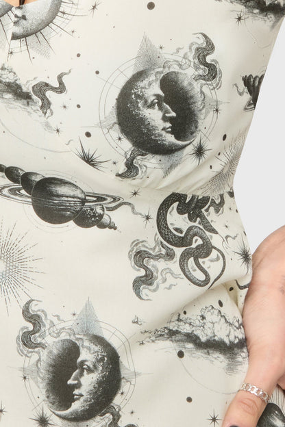 Celestial Night Mini Dress