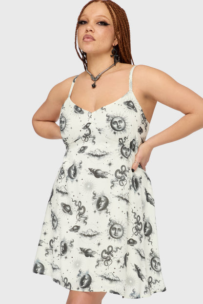 Celestial Night Mini Dress