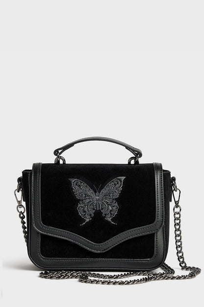 Chapel Blessing Velvet Shoulder Bag