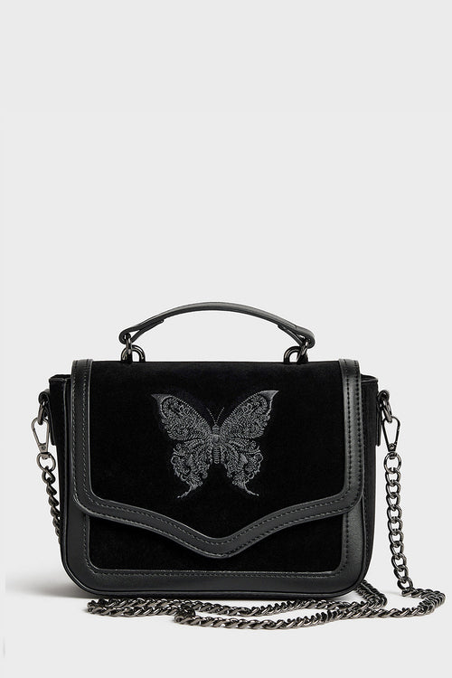Chapel Blessing Velvet Shoulder Bag