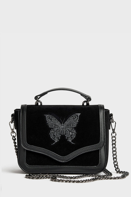 Chapel Blessing Velvet Shoulder Bag