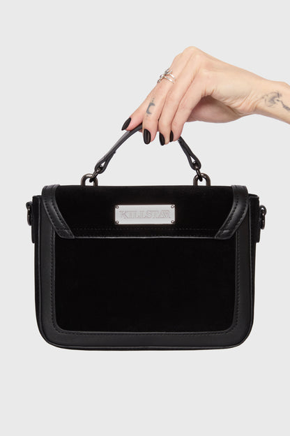 Chapel Blessing Velvet Shoulder Bag