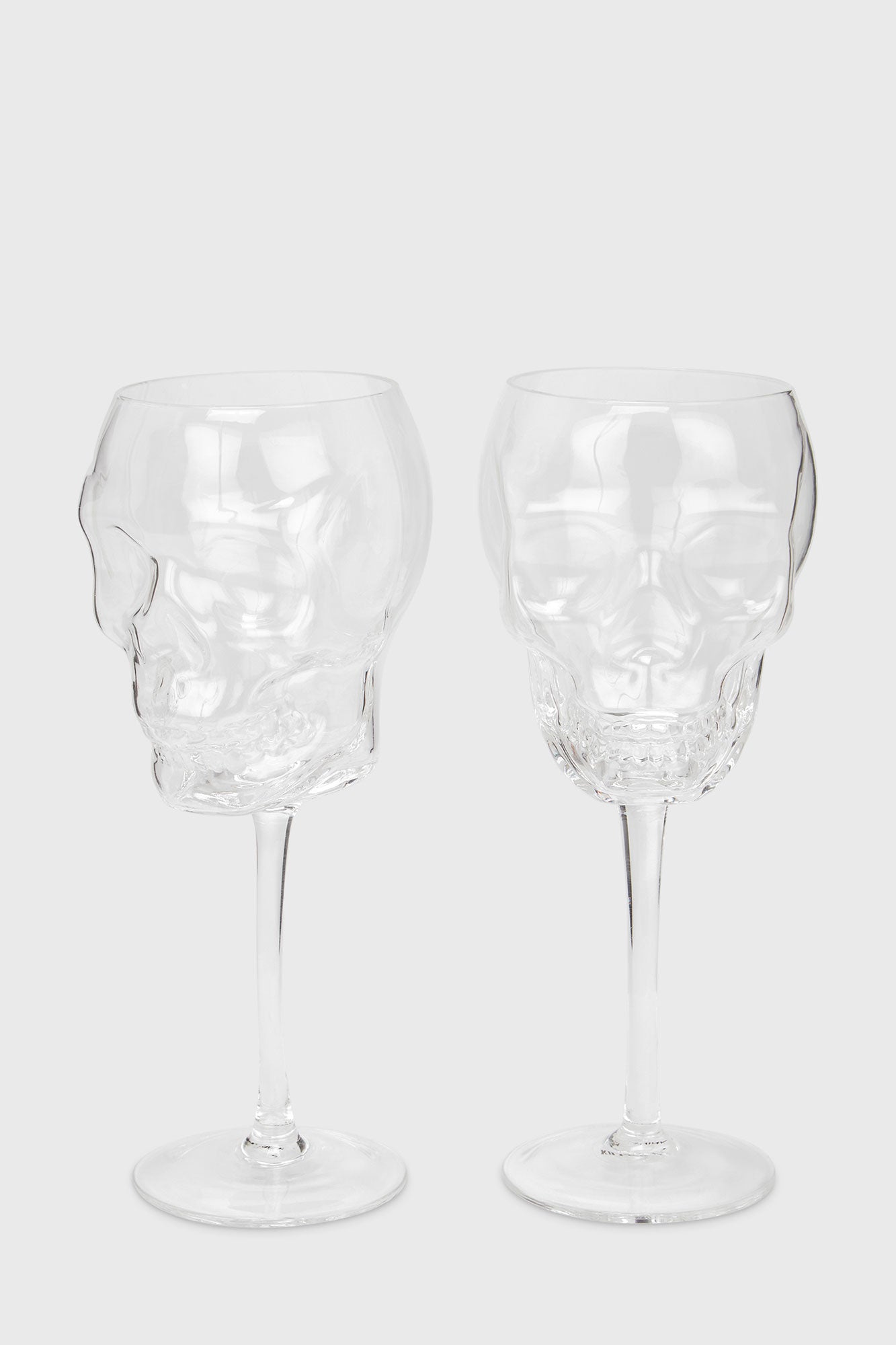 Cranium Wine Glasses [CLEAR]