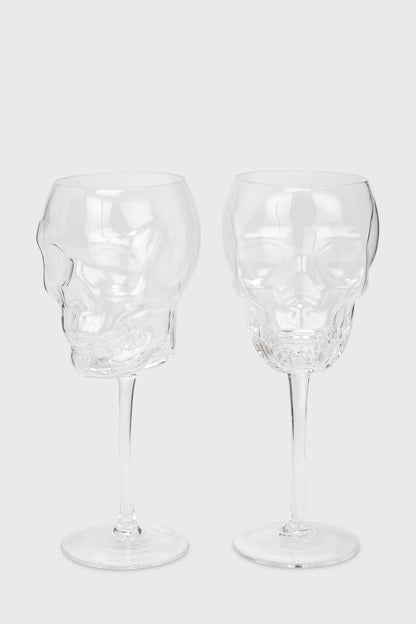 Cranium Wine Glasses [CLEAR]
