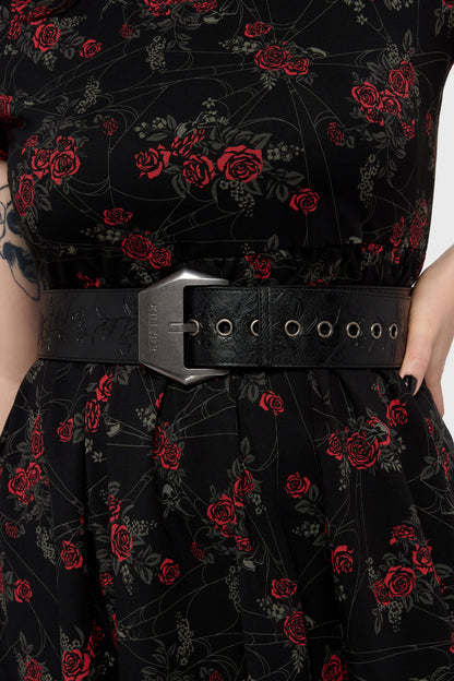 Devil's Darling Debossed Belt
