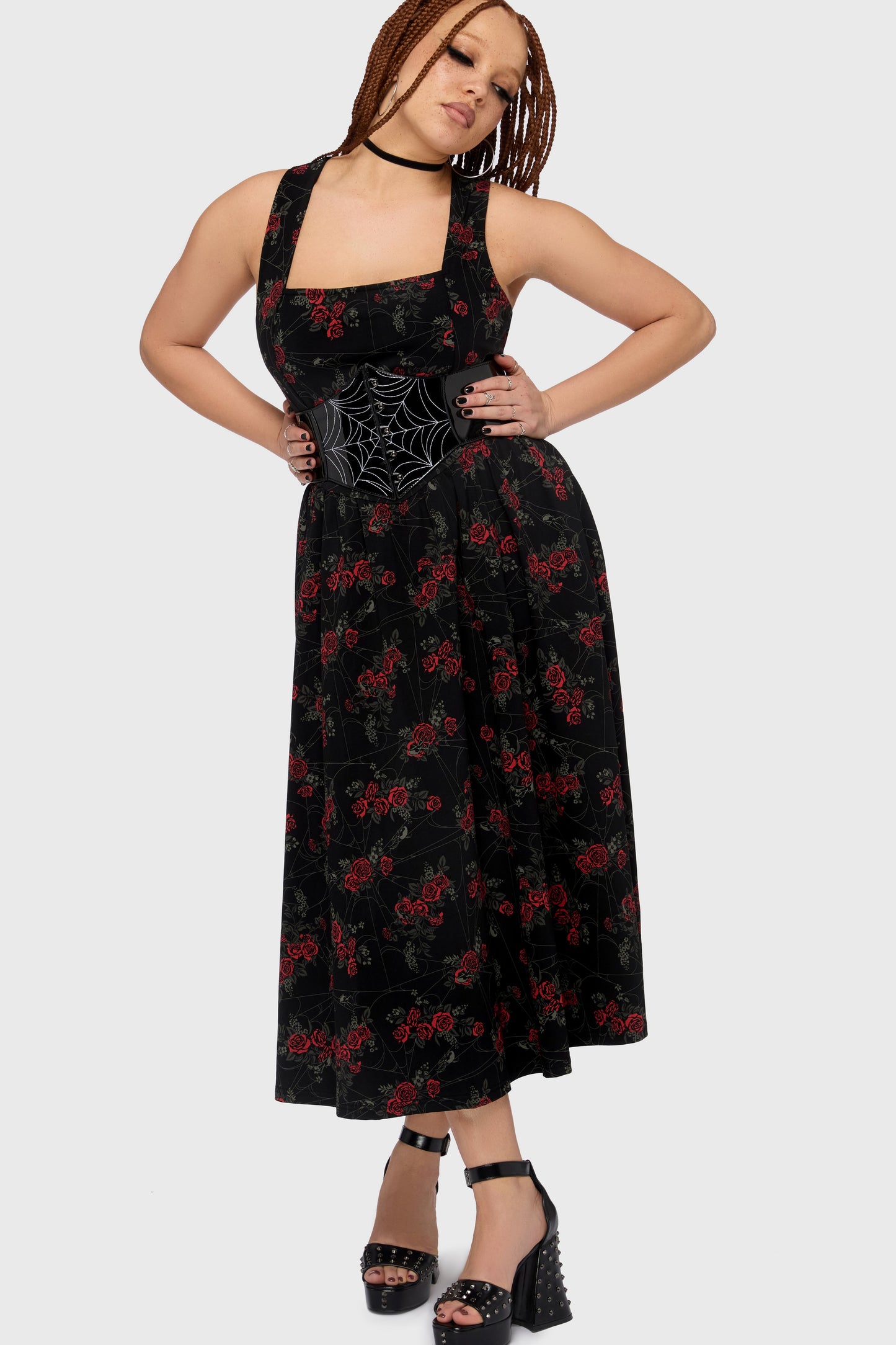 Devil's Darling Embroidered Waist Belt