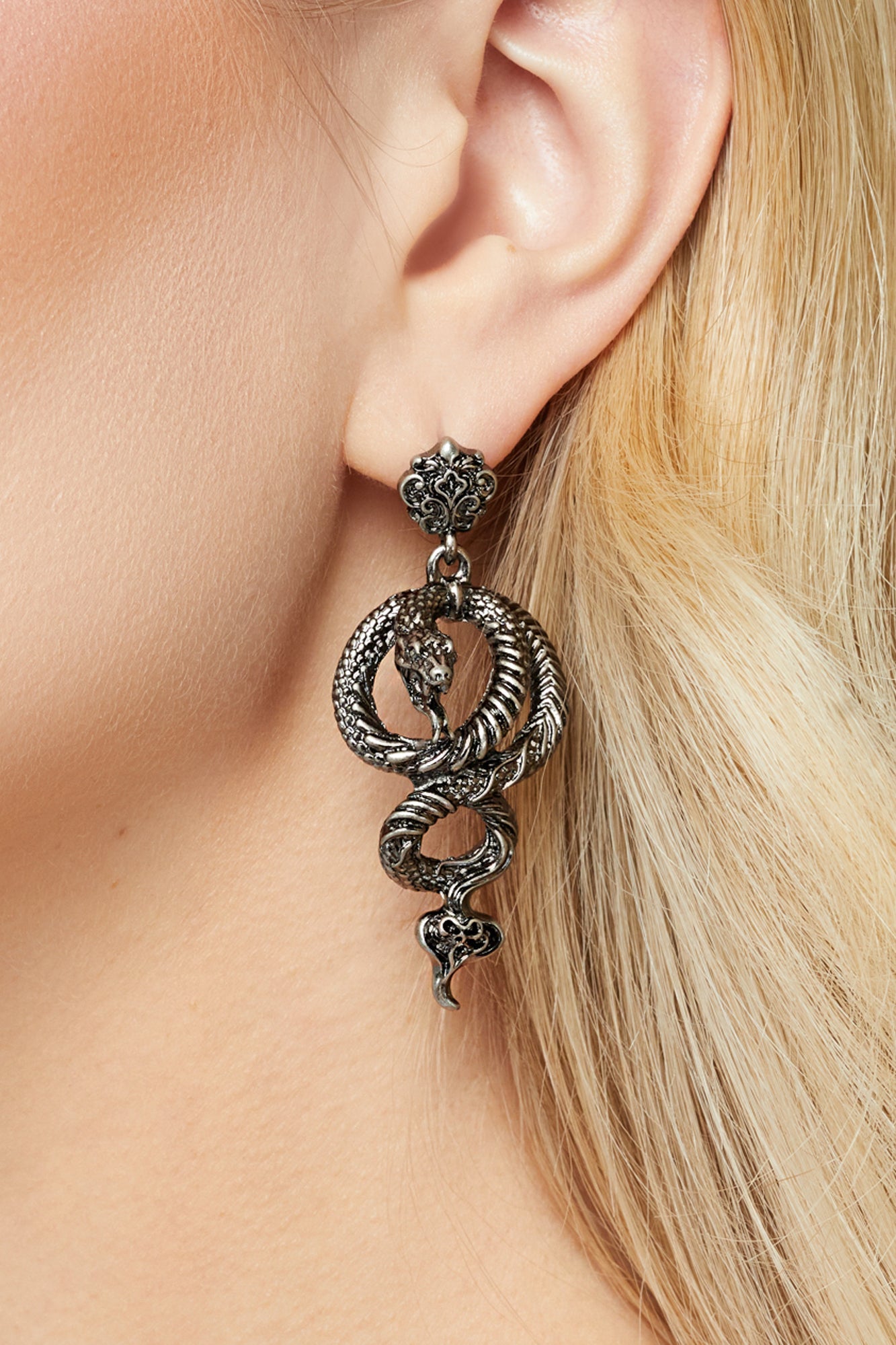 Deadly Coil Earrings