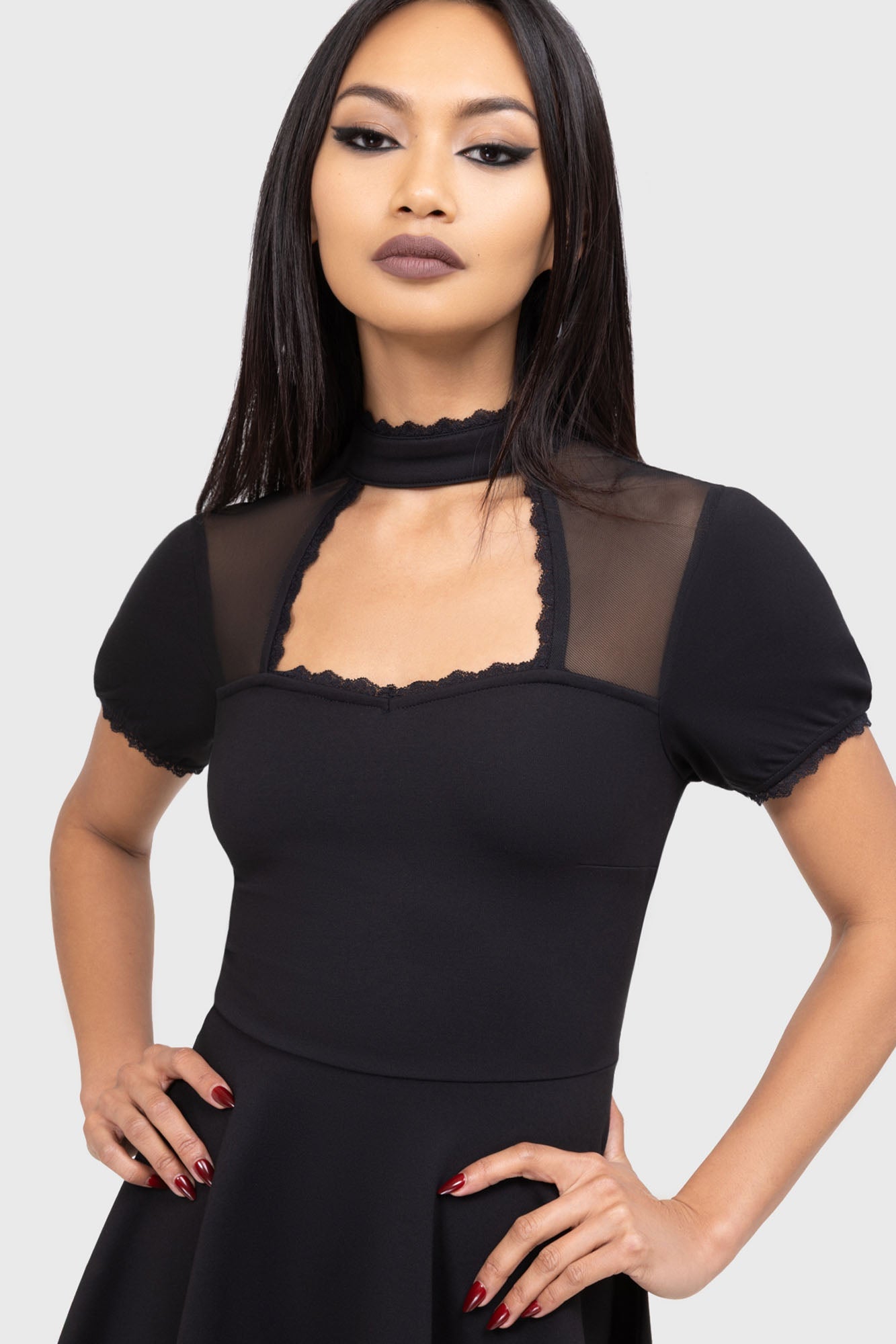 Draculana Skater Dress [B]