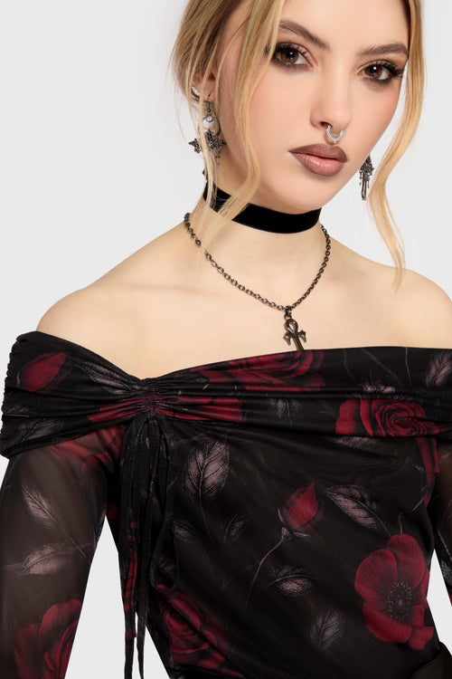 Fawnelle Off The Shoulder Top