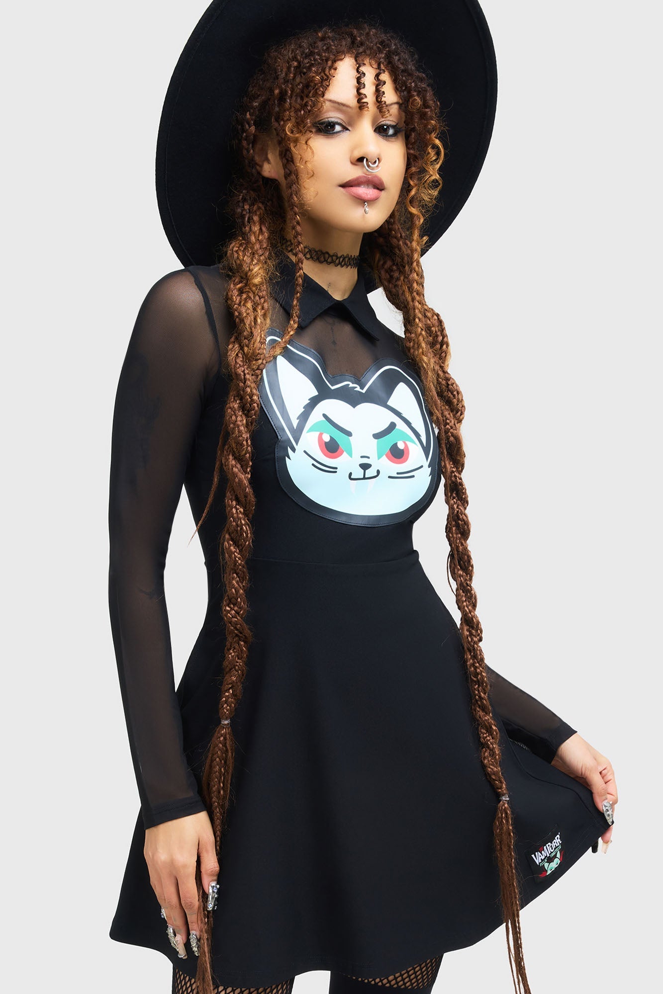 Feeling Fangtastic Skater Dress