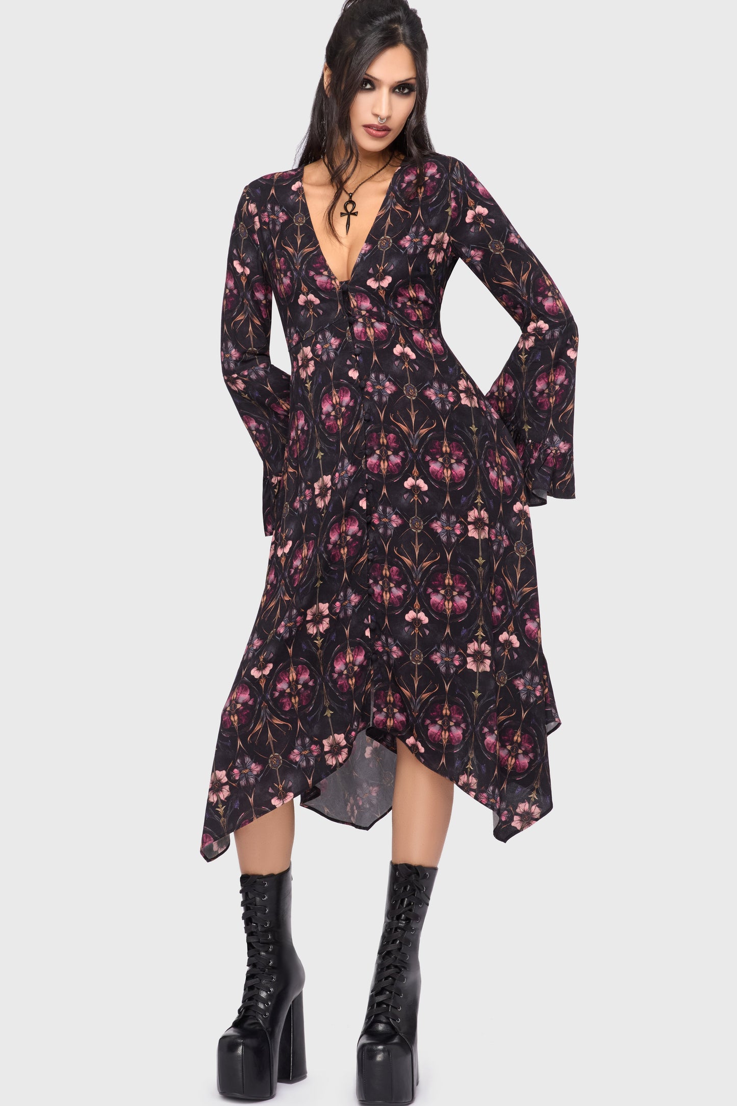 Garden Altar Midi Dress