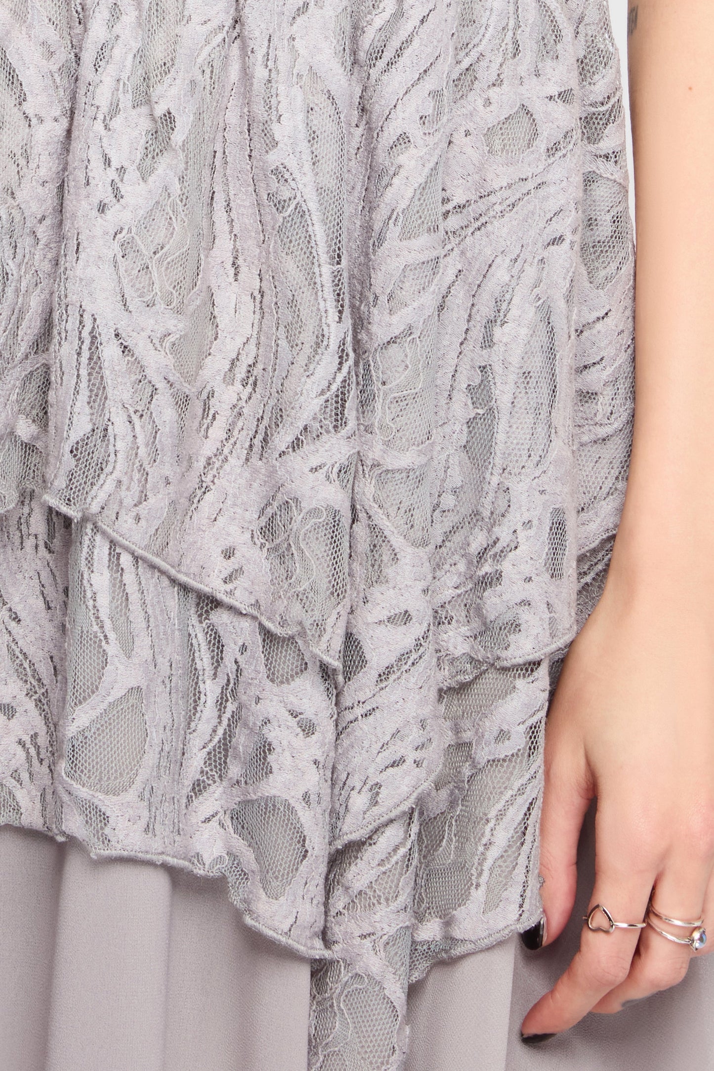 Haunted Union Dress [GREY]
