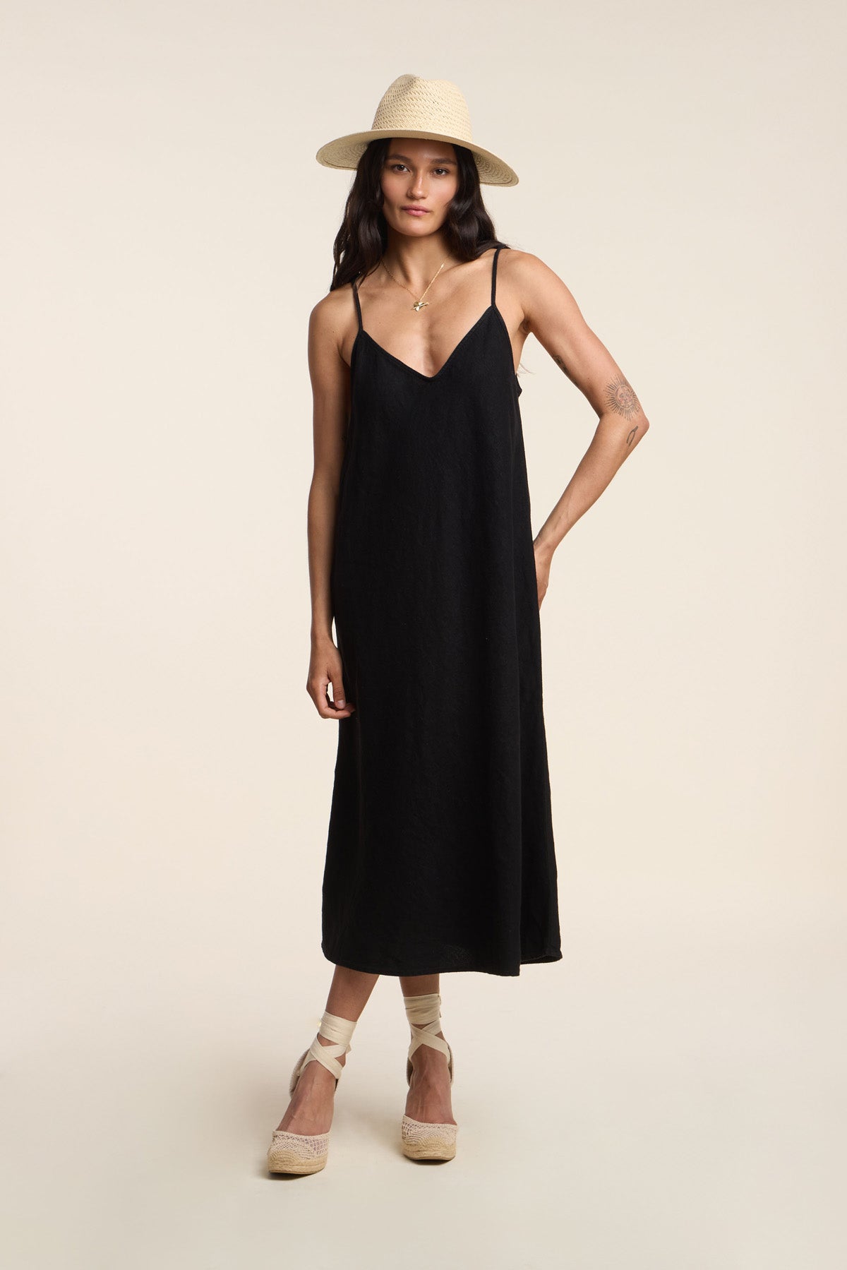 HOPE HEAVY LINEN DRESS