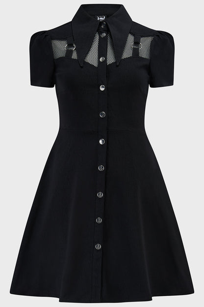 Jovana Collar & Ring Dress