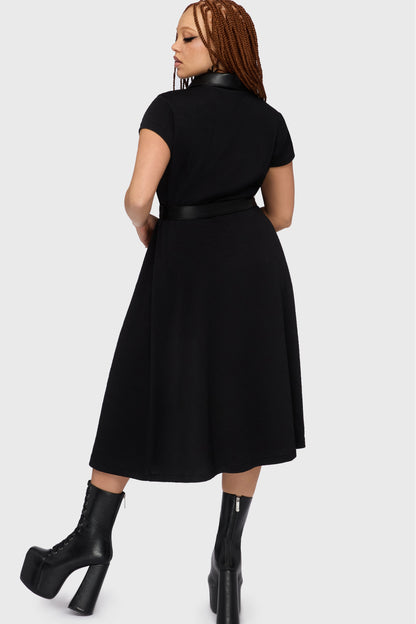 Kihilist Obsidienne Collar Dress