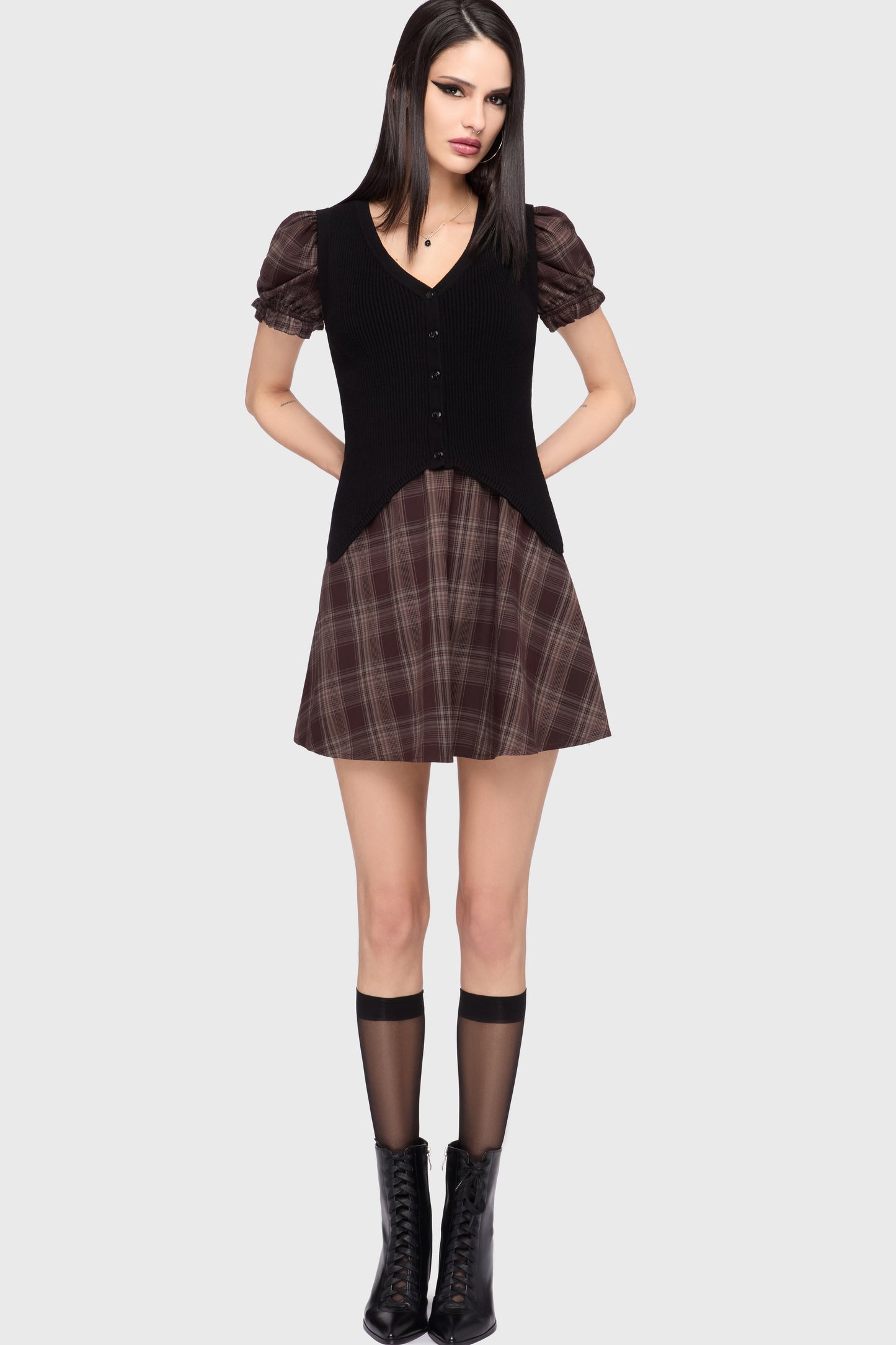 Kihilist Obsidienne Knit Vest