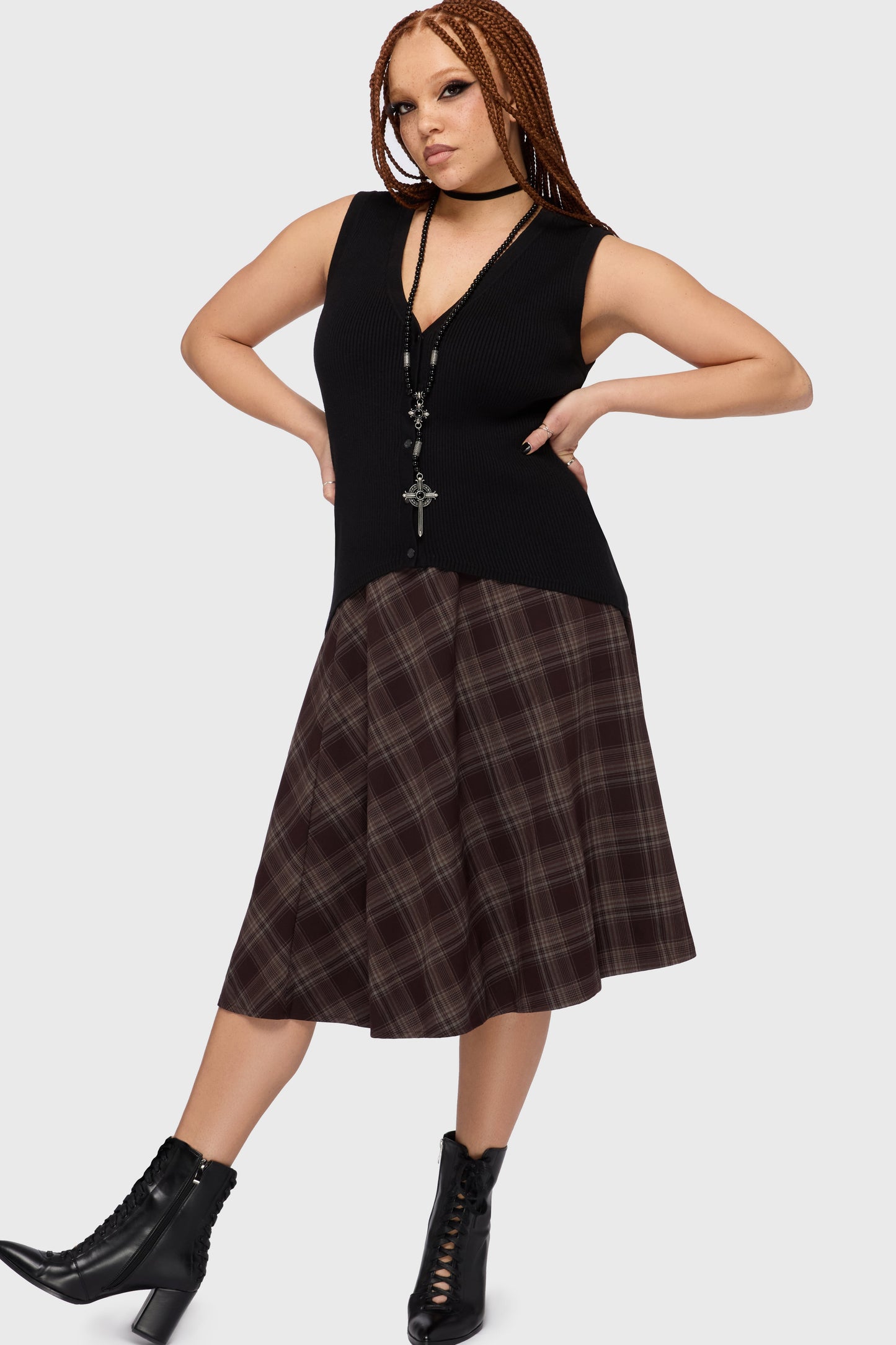 Kihilist Obsidienne Knit Vest