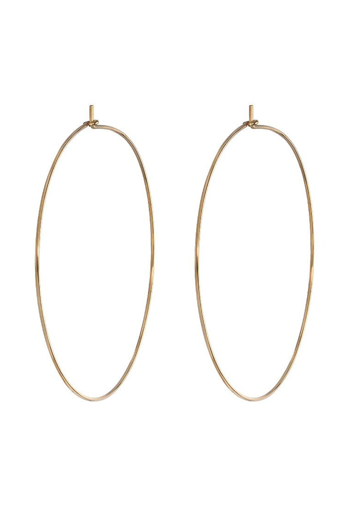 LARGE HOOP EARRINGS BY BYCHARI