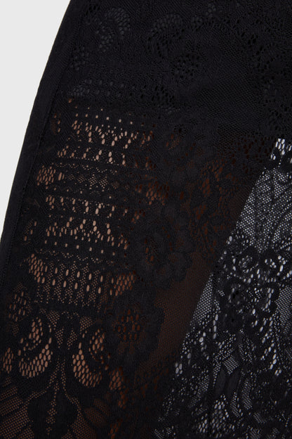 Lilith's Garden Maxi Dress [Black]
