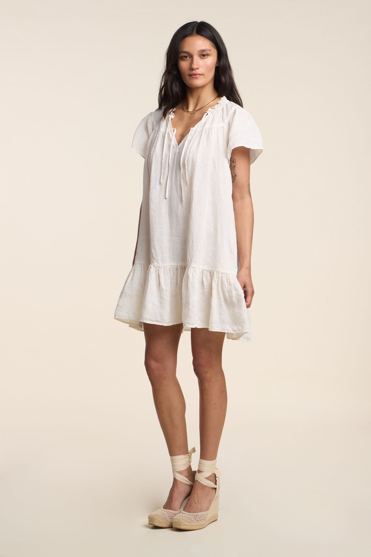 LIVVY LINEN DRESS