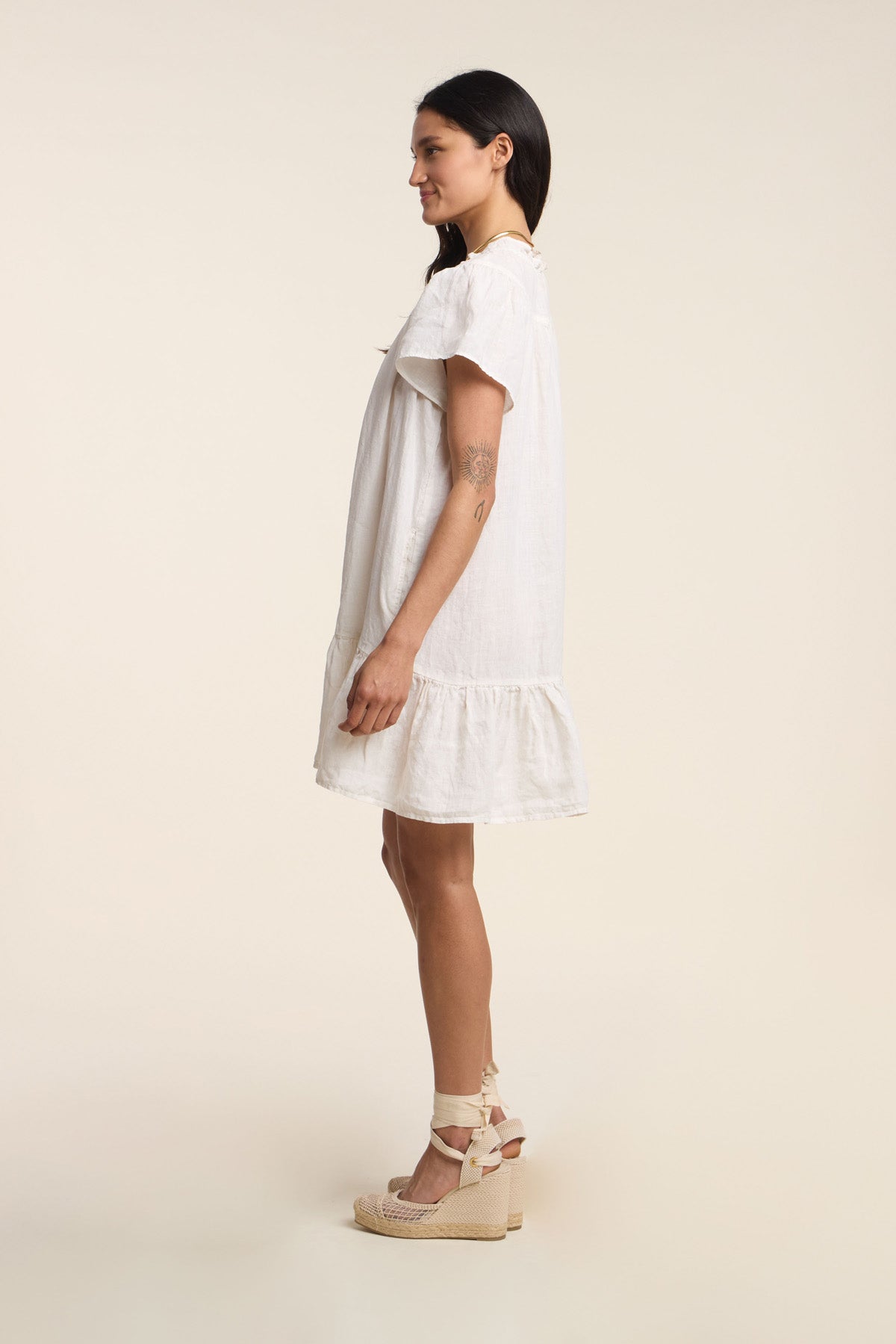 LIVVY LINEN DRESS
